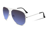 Retro Aviator Sunglasses Gradient Lens Men Women Brand Sunglasses B1100