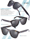 Chic Retro Polarized Sunglasses for Women MenDesigner Sunglasses with Case100% UV400 Protection