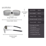 Polarized Sports Sunglasses Mirror Wrap Around Driving Fishing Men Women