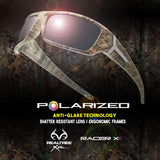 RealTree Xtra Camouflage Print Hunting Fishing Polarized Sport Sunglasses