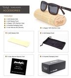 Wood Sunglasses Wayfarer Sunglasses with Polarized Lens