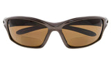 Bifocal Sports Sunglasses TR90 Frame Baseball Running Fishing Outdoor Readers