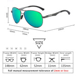 Aviator Sunglasses  Aluminum Polarized Vintage Sun Glasses for Men Women UV 400 Protection