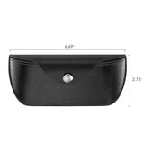 Eyeglass Case, Portable PU Leather Eye Glasses Carrying Case Hard Case Pouch Protector for Men & Women