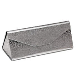 Reading Glasses Case - Foldable Storage Case- Matte Leather&Magnet Closure for school,office -