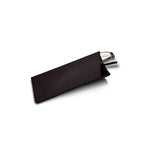 - Genuine Leather Thin Eyeglass Case and Holder - Granulated Leather