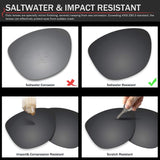 Anti-saltwater Replacement Lenses for Oakley Flak 2.0 XL Sunglasses - Various Colors