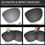 Anti-saltwater Polarized Replacement Lenses for Oakley Juliet Sunglasses - Various Colors