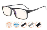 Reduces Eyestrain,Anti Blue Rays,UV Protection,Spring Hinges,Computer Gaming Reading Glasses