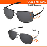 Performance Replacement Lenses for Oakley Plaintiff Squared Sunglass Polarized Etched