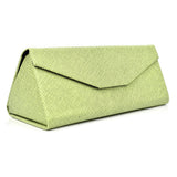 Reading Glasses Case - Foldable Storage Case- Matte Leather&Magnet Closure for school,office -