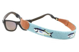 Hand-Stitched Needlepoint Sunglass Strap Retainer