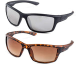 Sport Wrap Rubber Sunglasses