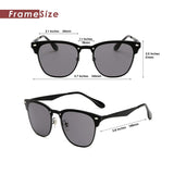Classic Polarized Sunglasses for Women Wayfarer Unbreakable UV400