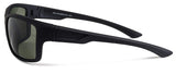 Sport Wrap Rubber Sunglasses