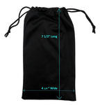 5X microfiber sunglasses glasses gadgets cleaning & storage pouch