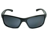 - Sport Sunglasses Black Wrap Around Rectangle Frame Great for Outdoors, Cycling, Fishing, Jogging