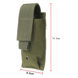 SR 1000D Nylon Army Tactical MOLLE Eyeglasses Case Small Tool Bag Pen holder Flashlight sleeve for Outdoors Camping Hiking Cycling