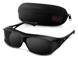 Polarized Sunglasses - Wear Over Prescription Glasses for Sports