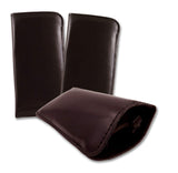 Slip in eyeglasses pouch & reader pouch small medium & large frames w/cloth