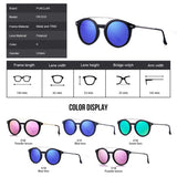 Retro Round Polarized Sunglasses for Women Men New Style Fashion Metal Frame pk1015