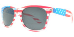 American USA Flag Polarized Sunglasses, Stars and Stripes