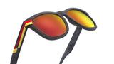 Polarized Sunglasses Shade Matte Mirrored Rubberized 2018 Stylish 100% UV400 Protection Revo Lens for Men/Women