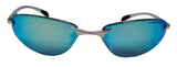 E8  Metal Wire Frame Sunglasses Semi-Rimless