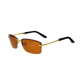 Polarized Spring Hinges Metal Predator Sunglasses UV400 60mm