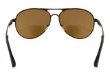 Aviator Bifocal Sunglasses for Men and Women Outdoor Sun Readers UV400 Protection Pilot Style