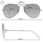 - Top Wire Bridgeless Bar Modern Aviator Pilot Style Sunglasses