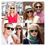 Clip-on Sunglasses Unisex Polarized Frameless Lens Flip Up Clip on Sunglasses Eyeglass,1-Piece clip on glasses
