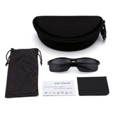 Sports Polarized Al-Mg sunglasses Metal Spring Hinge Fishing Cycling Glasses Men