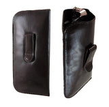 Slip in eyeglasses pouch & reader pouch small medium & large frames w/cloth