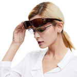 Unisex Wear Over Prescription Glasses Rx Glasses Polarized Sunglasses 8953
