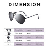 Mens polarized sunglasses Oval Aviator Polarized UV400 Sunglasses Black Blue