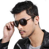 Men's Sport Sunglasses UV400 Lens Aviator Sunglasses Mirrored