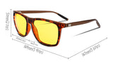 Night Vision HD Driving Glasses Mens Polarized Anti-Glare Eyewear B2293