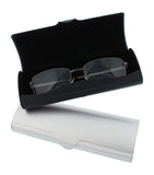 Aluminum Eyeglass Case for Small To Medium Frames In Black Or Silver