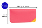 5 Pack Soft Slip In Eyeglass Cases For Women In A Variety Of Colors And Designs