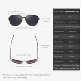 Men's Polarized Aviation Sunglasses Classic Driver Sun glasses S8718
