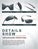 Polarized Sports Sunglasses Mens Womens Cycling Photochromic Frame Glasses