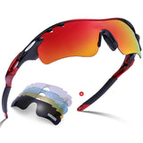 Sport Sunglasses -  Polarized Sunglasses for Men Women Cycling Sunglasses