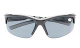 Unisex Sports Bifocal Half Rimless Sunglasses UV400 Protection Outdoor Readingglasses