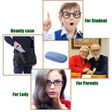 Linen Fabrics Ultra-Light Hard Myopia Eyeglasses Glasses Case