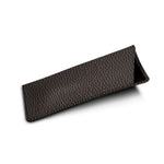 - Genuine Leather Thin Eyeglass Case and Holder - Granulated Leather