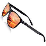 Driving Ultra Light Polarized Sunglasses for Men Women Al-Mg Metal Frame 100% UV400 protection Outdoor Sunglasses
