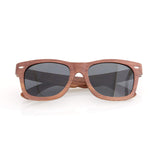 Walnut Wood Wooden Polarized Sunglasses Natural Floating Light Frames W/Pouch