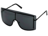 OVERSIZED VINTAGE RETRO Huge Big MASK SHIELD Half Face Owen Style SUNGLASSES