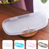 Magnet Buckle Frosted Translucent Nearsighted Eyeglasses Case